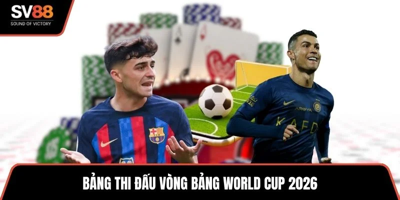 Bảng thi đấu vòng bảng World Cup 2026