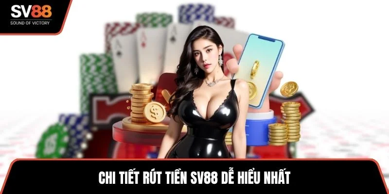 Chi tiết rút tiền SV88 dễ hiểu nhất