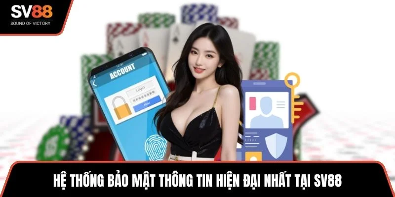 Hệ thống bảo mật thông tin hiện đại nhất tại SV88