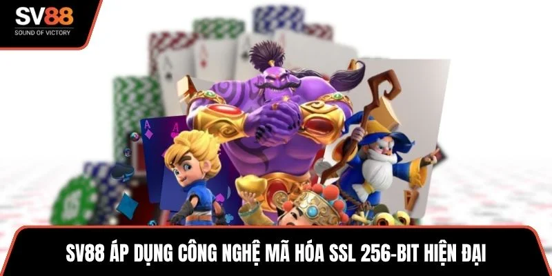 SV88 áp dụng công nghệ mã hóa SSL 256-bit hiện đại