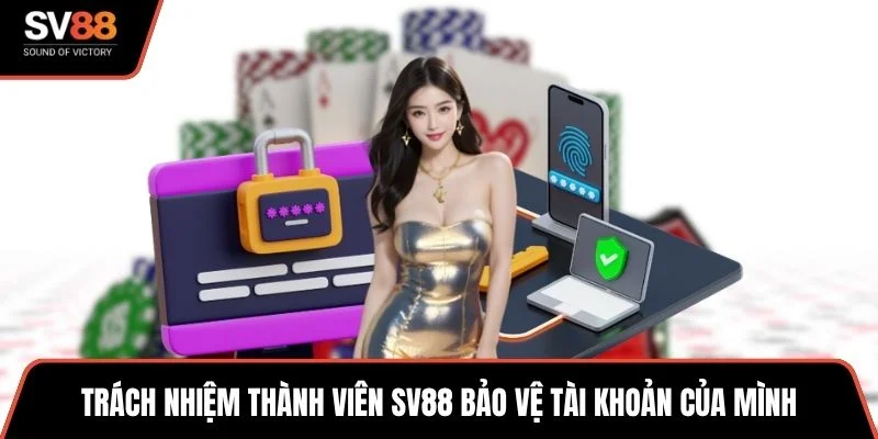 Trách nhiệm thành viên SV88 bảo vệ tài khoản của mình